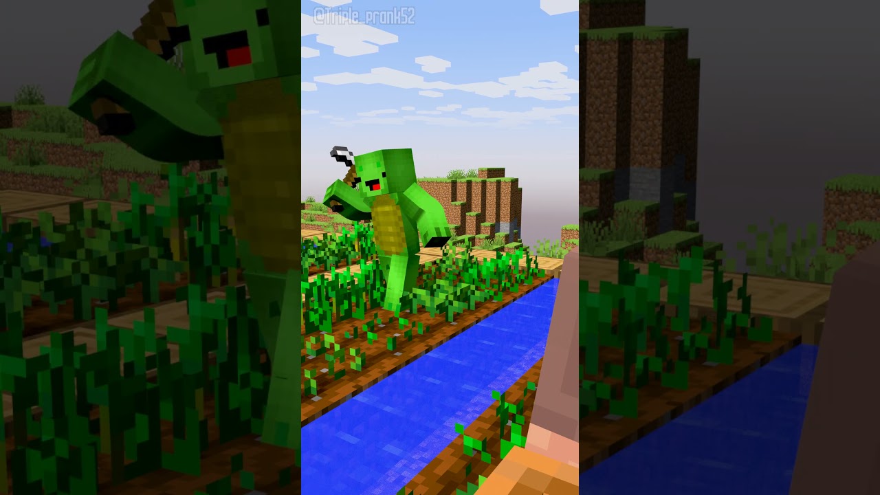 MAIZEN - Left or Right? (Minecraft Animation) #minecraft #memes #shorts