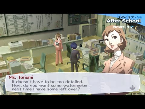 Persona 3 FES : The Journey #94 The 2nd Semester midterm Exams