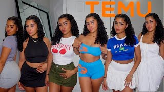 RECREATING MY SUMMER PINTEREST BOARD OUTFITS 2024 FT. TEMU