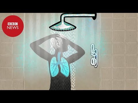 Por que você está tomando um 'banho de micróbios' ao abrir o chuveiro