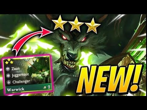 TFT Set 9-RH Warwick 3* 6x Juggernaut vs Reksai 3* 6x Bruiser