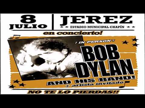 Bob Dylan 2008 Summer Tour of Europe - Jerez de la Frontera, Spain 8th July 2008