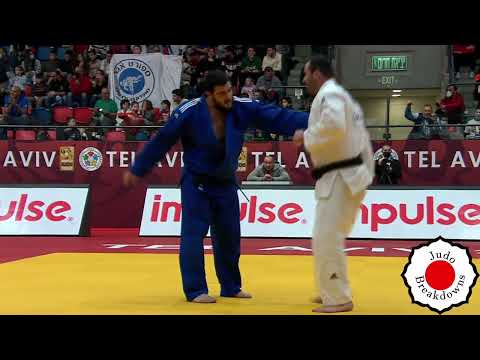 Judo Mens - Onise Bughadze vs. Iakiv Khammo - O100 Grand Slam Tel Aviv 2022