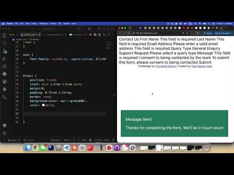 Making a Toast with a Popover in HTML/CSS/JS (9-11-2026) | CIS311