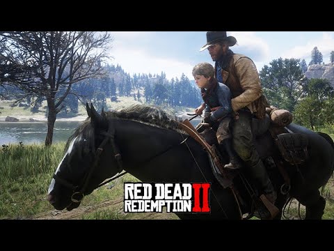 34 - ENSINANDO o PEQUENO JACK A PESCAR  - Red Dead Redemption 2