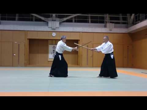 植芝 盛平  直弟子 (合気道三浦) 澤 隆冶(稲垣 隆冶)7段師範演武aikido