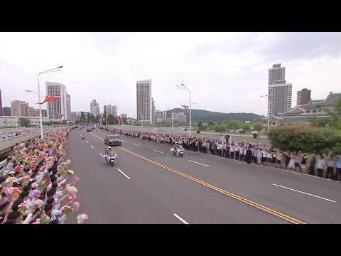Crowds in Pyongyang bid warm farewell to Xi Jinping