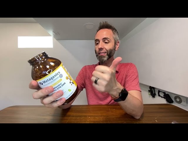 Best Fish Oil Supplement for Heart Health - product in use