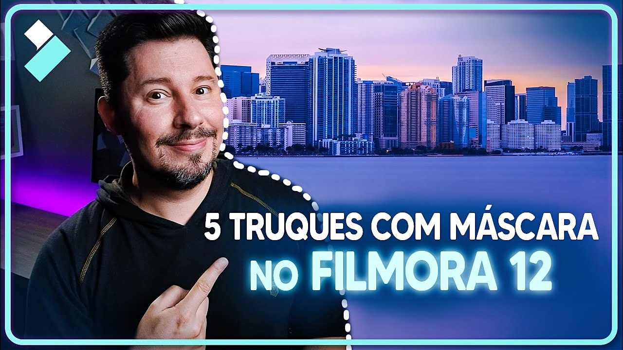 5 TRUQUES DE EDIÇÃO COM MÁSCARA (FÁCIL!) | Máscara de Desenho Filmora 12