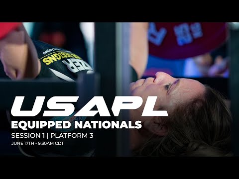 2023 USA Powerlifting Equipped Nationals - Session 1 Platform 3