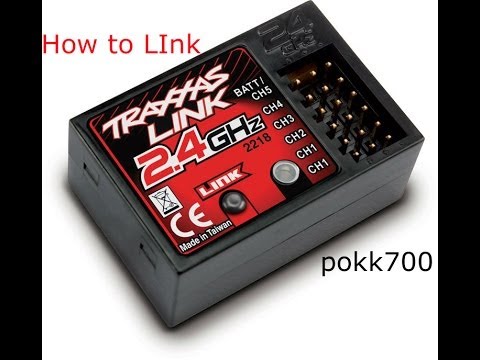 How to link Traxxas 2.4 ghz receiver to controller