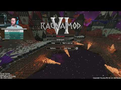 CaptainSparklez “Minecraft Ragnamod Ep. 31 - Mecha Pete” Cut Intro