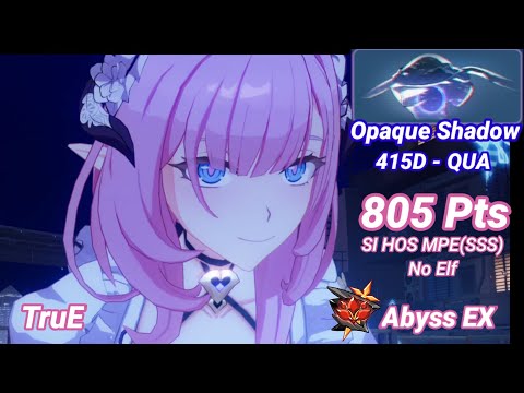 Redlotus D415: Opaque Shadow (QUA) 805 Pts - SI HOS MPE(SSS) No Elf [Honkai Impact 3]