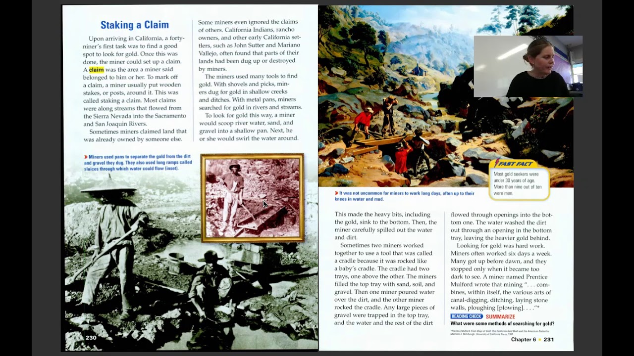 4th Grade S S  Reflections Lesson 1