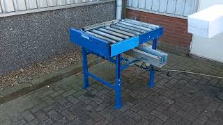 Rolleon Haakse overzetter gebruikt 40 cm roller conveyor for sale - Image 2 | Machineryline GB Rolleon Haakse overzetter gebruikt 40 cm roller conveyor | Image 2 - Machineryline