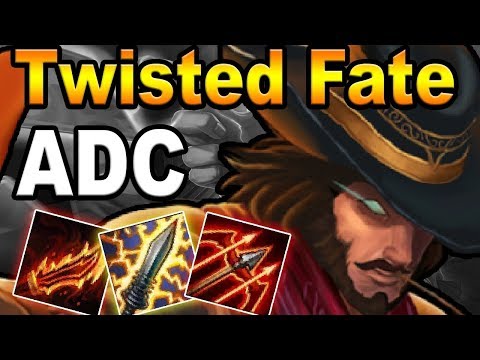 [ITA] MI PIACE LANCIARE MAZZI DI BRISCOLA - TWISTED FATE ADC - League Of Legends
