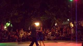 Chico Frumboli y Juana Sepulveda. "La Mariposa" Tango. Sitges 2009