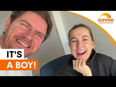Sam Mac welcomes baby boy Miles live on Sunrise | Sunrise