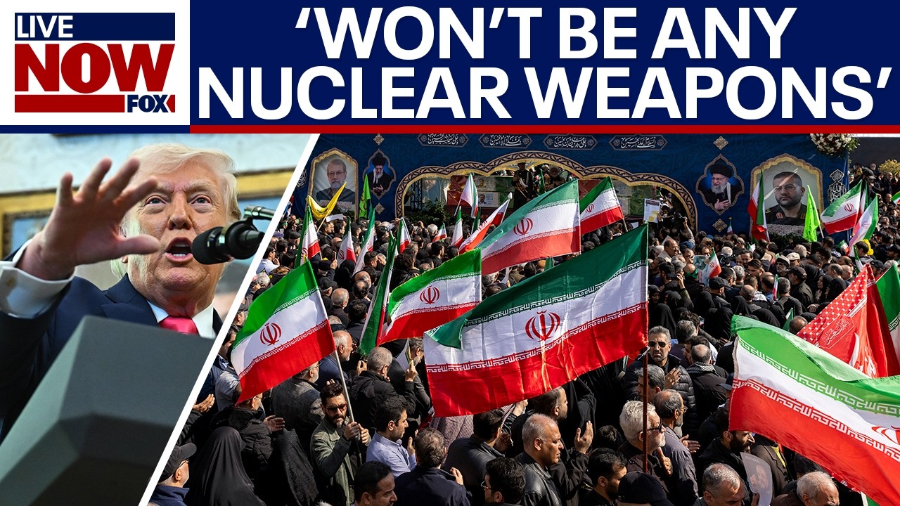 Trump says Iran agreed to no nuclear weapons, ‘best bargaining position’