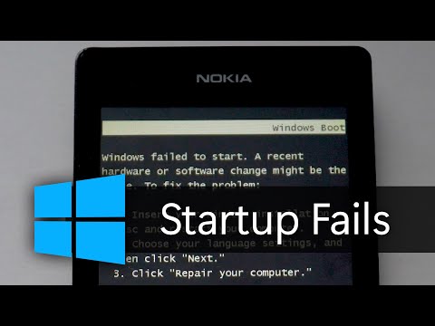 Causing Windows Phone Startup Fails?