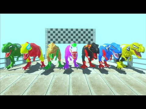 The Superhero T-rex Dc Marvel Team's High-Speed Underwater Hunt Race Jurassic World Evolution 2