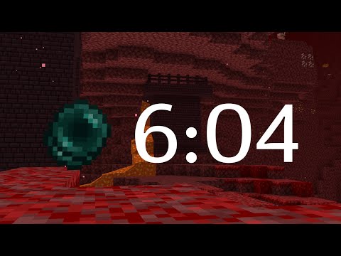 My Fastest Blind Travel - 6:04 Blind Minecraft RSG Any%