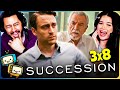 SUCCESSION 3x8 Reaction! | 