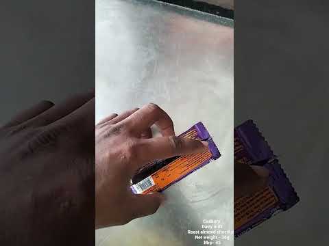 Cadbury dairy milk roast almond chocolate