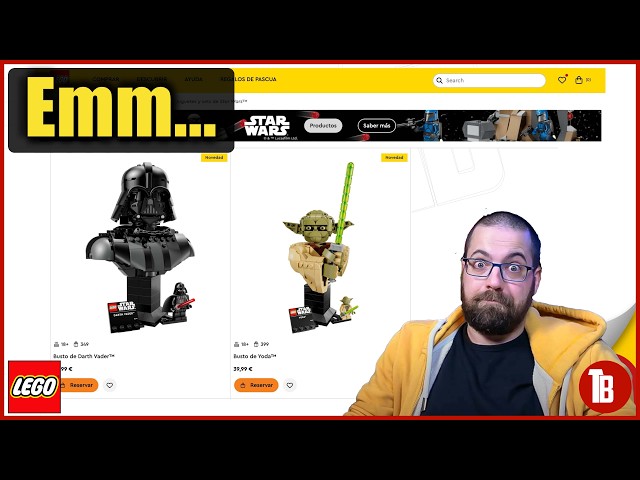Vídeo relacionado con LEGO Star Wars: Minifigura de Yoda con sable de luz y bastón