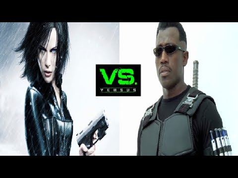 Selene (Underworld) VS Blade (Wesley Snipes) - Vampire Battle [Forum Battle #20] Video