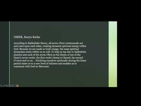 Counting the Omer Together Week 1 Chesed