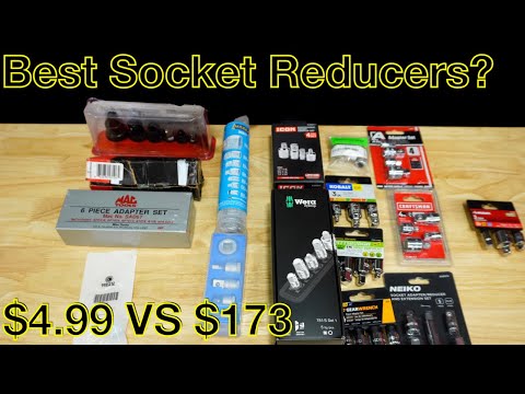 Who Makes The Best Socket Adapters Reducers? 17 Brands Tested! Snap-On Icon Mac Matco Pittsburgh ETC