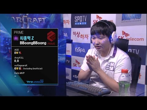 [SPL2015] RagnaroK(CJ) vs BBoongBBoong(Prime) Set2 Coda -EsportsTV, Starcraft 2