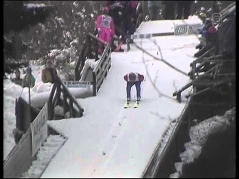 Jan Kowal - 95.5 m - Bischofshofen 1992