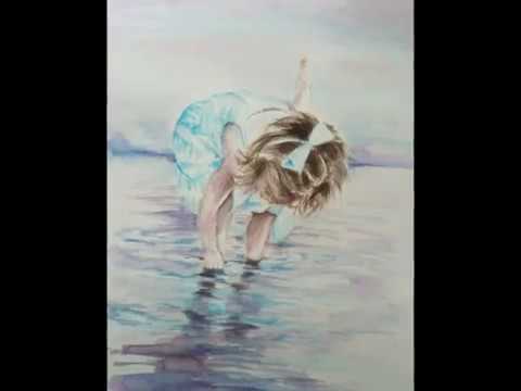 Childhood Watercolour painting Secret Step by Step Tutorial Video