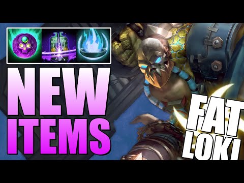 NEW ITEMS! Fat Loki is OFFICIALLY in SMITE 2! Patch OB21