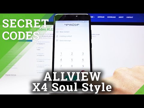 How to Use Secret Codes on Allview X4 Soul Style -  Hidden Module