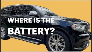 Dodge Durango | Where Is the Battery Located?