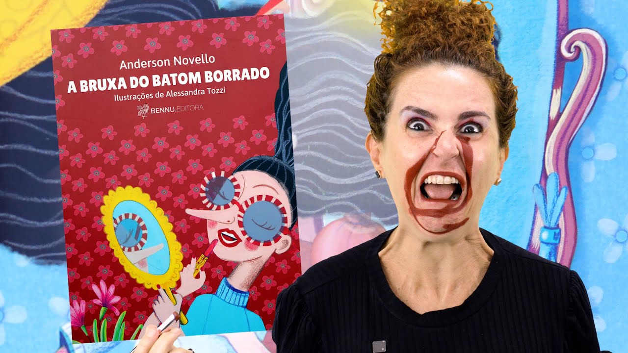 "A bruxa do batom borrado" de Anderson Novello