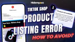 Product Listing Rejection On TikTok Shop | Cause & How To Fix It