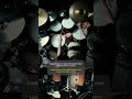 Drum pattern evolution etude (layered drumming concept) #drums #drummer #drumlessons #drumming