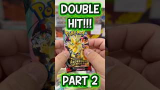 (PART2) ASCENDED HEROES 2-PACK WITH 2 💥HITS💥 #pokemon #shortvideos #viralvideo