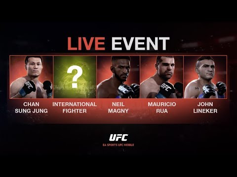 EA SPORTS UFC Mobile. Live Event - Jose Aldo / Chan Sung Jung.