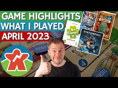 Board Game Highlights of April 2023 - What I Played