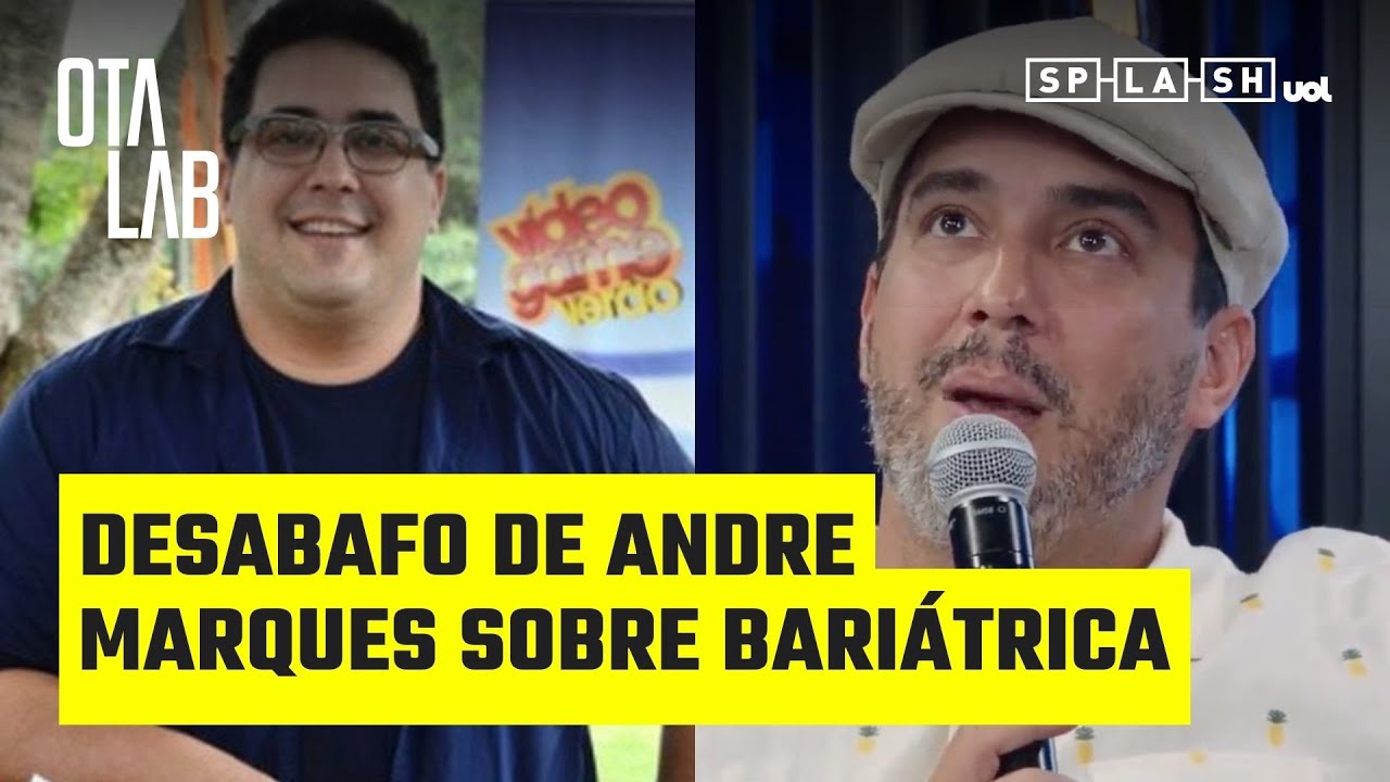 Andre Marques confessa sobre obesidade e cirurgia bariátrica: 'Chorava sozinho'