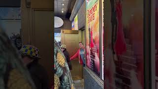 Patti Lupone leaving stage door “The Roommate” #broadway #pattilupone #theatre #theroommate