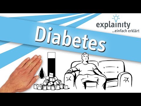 Diabetes einfach erklärt (explainity® Erklärvideo)