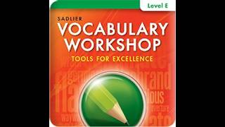 Grade 10 Vocabulary Workshop Level E – Unit 9 | Second 10 Words