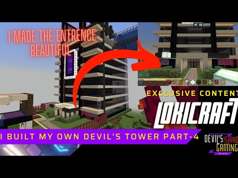 EPIC Spidey Transformation! Devil's Tower - Part 4 #lokicraft