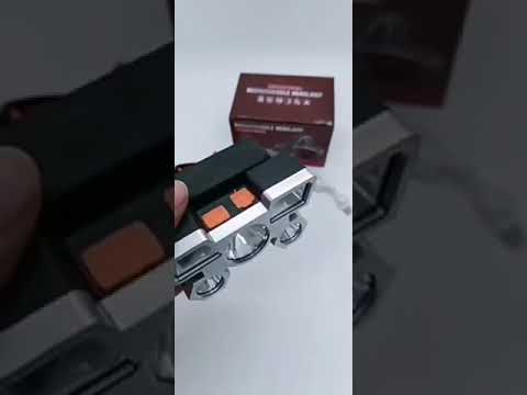 Налобный фонарь для рыбалки, туризма и кемпинга, светодиодный фонарь на голову с аккумулятором и USB зарядкой. - фото 1 - id-p2361815905